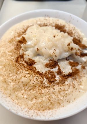 Una foto de Arroz con leche
