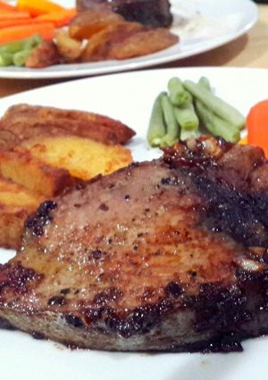 Foto resep Grilled Tuna Blackpepper (steak tuna ala2 resto)