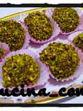 Tartufi al Cioccolato e Pistacchio aromatizzati al Brandy