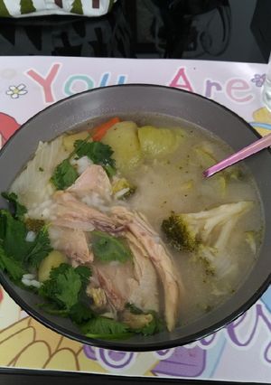 Una foto de Caldo del pollo para el alma