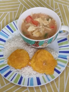 Una foto de Ceviche de pescado con palmito