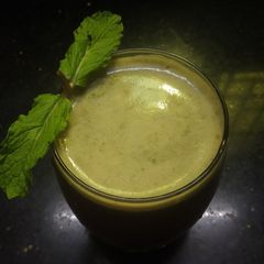 A picture of Mint Juice / Healthy Drink - Refreshing Healthy Drink - Quick and Easy Recipe.