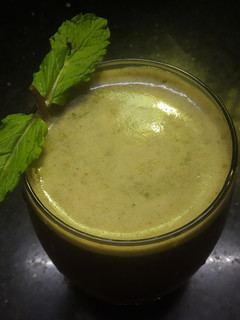 A picture of Mint Juice / Healthy Drink - Refreshing Healthy Drink - Quick and Easy Recipe.