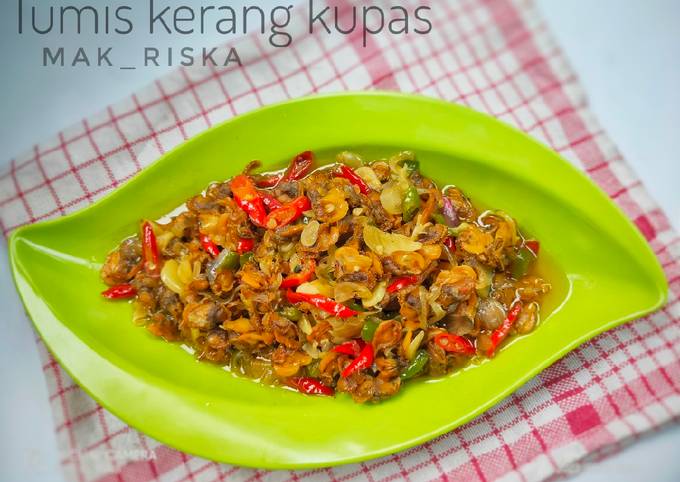 Resep Tumis Kerang Kupas Oleh Mak Riska Cookpad