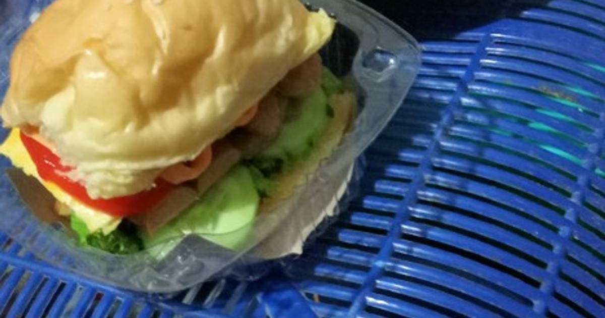 Resep Burger Sederhana Ala Rumahan Oleh Egun - Cookpad