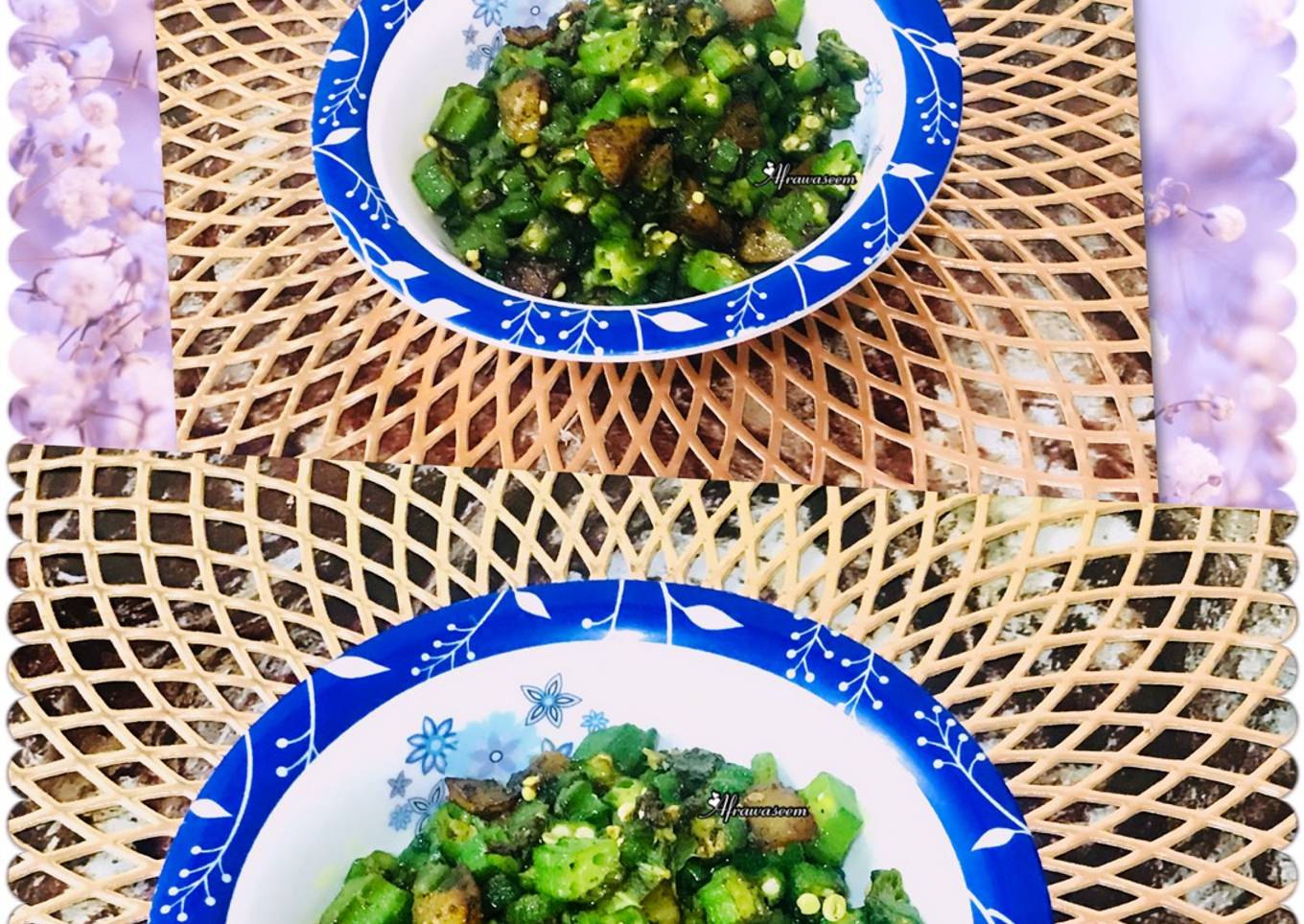 Aloo Bhindi ki sabzi