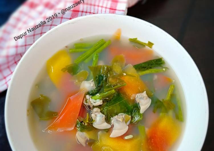 Asam Keueng Boh Putek (Kuah Asam Pedas Pepaya)