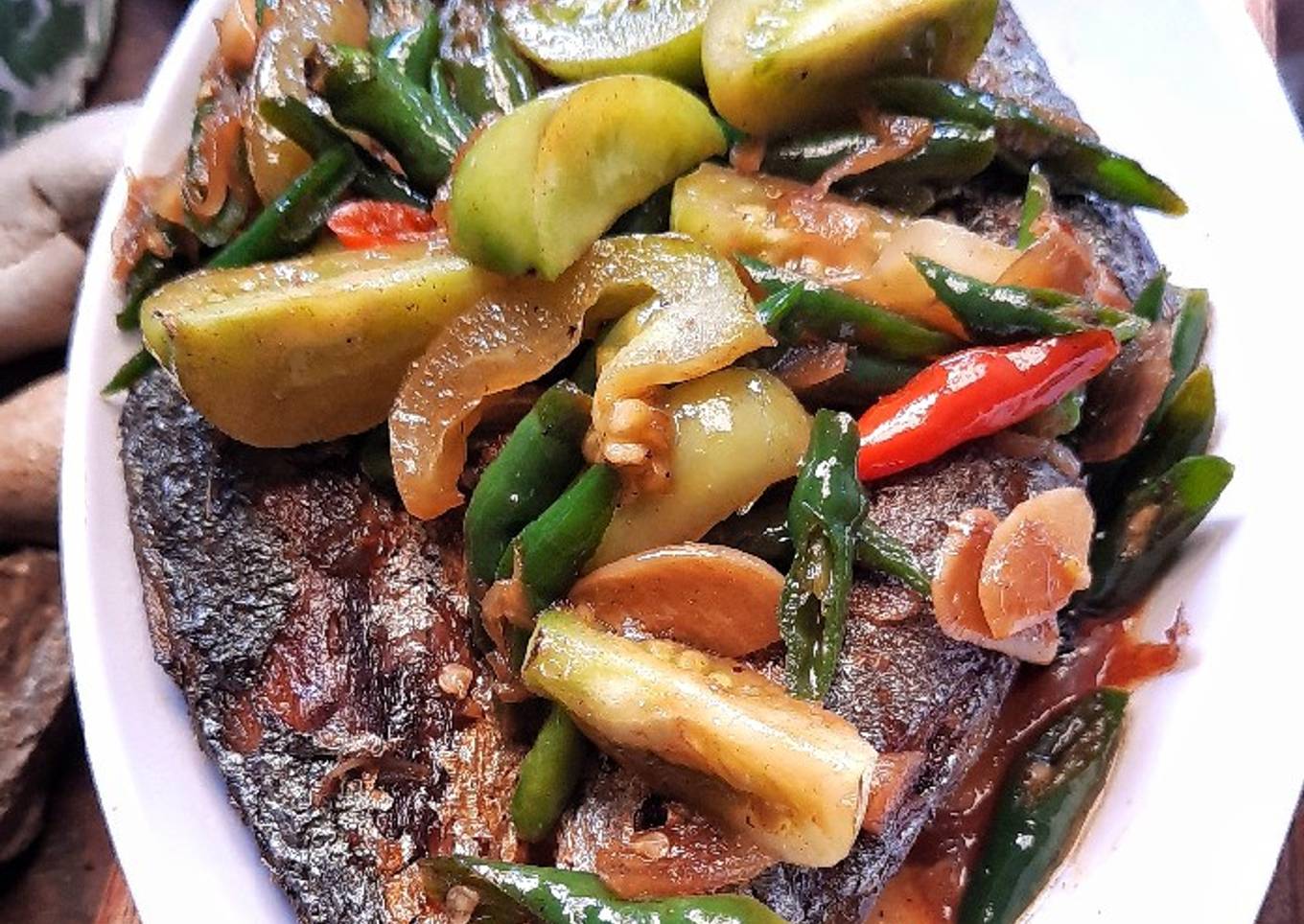 Tumis Kembung Cabe Ijo