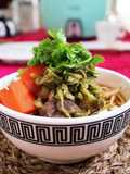 Taiwan Beef noodle easy cooked by da-dong pot