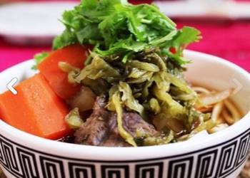 Easiest Way to Recipe Perfect Taiwan Beef noodle easy cooked by dadong pot