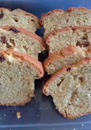 A picture of Lemon sultana Cake#Bakingcontest.