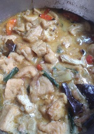 Foto resep Pepaya muda masak santan