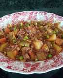 Carne molida a la venezolana