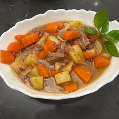 A picture of Cheapest and BEST and most Amazing family recipe on a budget - Corned beef hash - thanks mum.