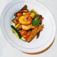 Tumis udang + zucchini zuccini zukini