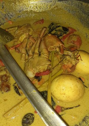Foto resep Kepiting masak santan
