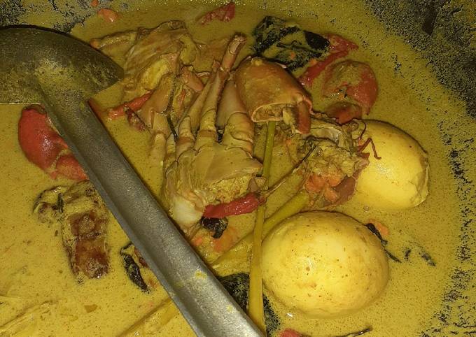 Wajib coba! Bagaimana cara bikin Kepiting masak santan  gurih