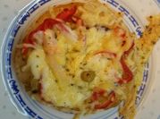 A picture of capsicum tomatoes