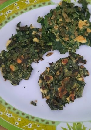 Una foto de Tortitas de espinaca