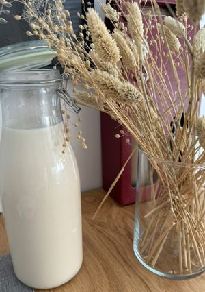 Una foto de Leche “preparada” o con canela y limón