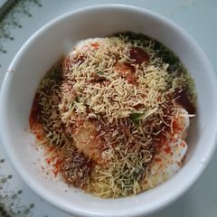 A picture of Stuffed Dahi Gujiya (Dahi Vada).