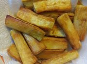 Una foto de mandioca frita