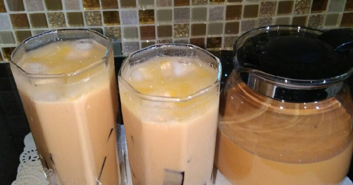 Resep Thai Tea Ice Jelly Ala ABATA Kitchen oleh Rossy Anna Oktavia