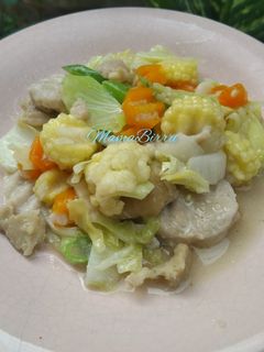 Foto resep Capcay Bakso Ayam