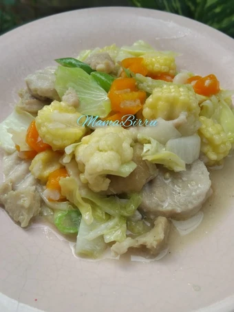 Cara Gampang Membikin Resep Capcay Bakso Ayam yang  Bikin Ketagihan Anti Ribet, Menggugah Selera