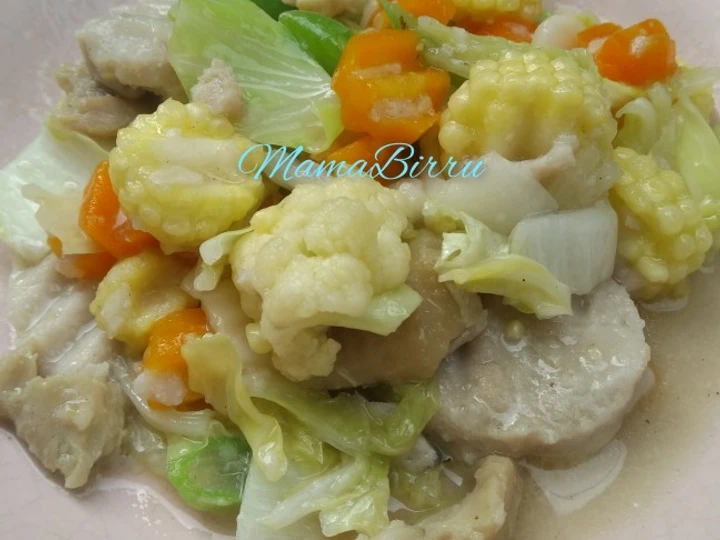 Cara Gampang Membikin Resep Capcay Bakso Ayam yang  Bikin Ketagihan Anti Ribet, Menggugah Selera