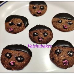 A picture of Spiced Halloween Zombie Cookies.