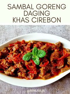 Foto resep Sambal Goreng Daging Khas Cirebon