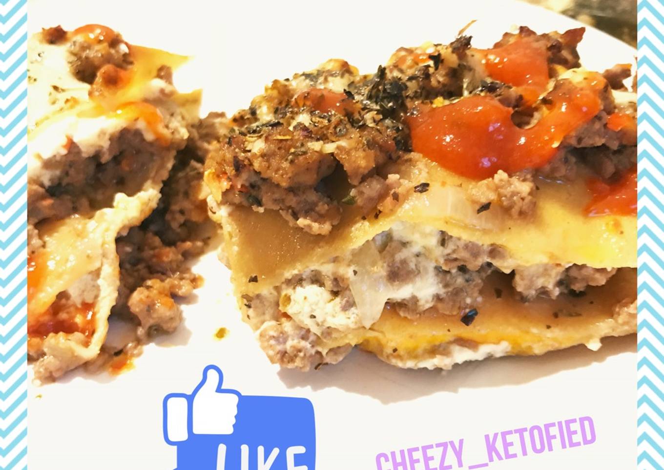 Keto-Beef lasagna