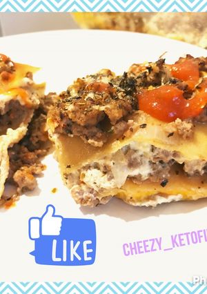 Foto resep Keto-Beef lasagna