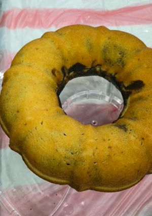 صورة لوصفة ماربل كيك بالحليب الساخن🥧🥛