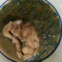 A picture of Fish pepper soup.