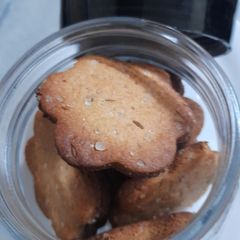 A picture of Jeera biscuits/Cumin biscuits.