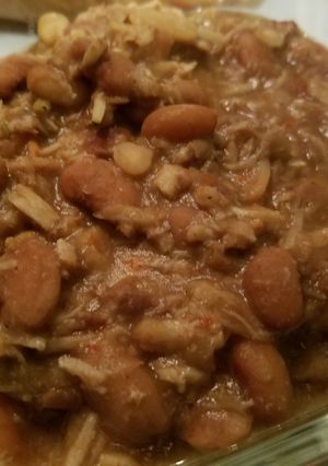 A picture of Instant Pot Chicken White Chili.