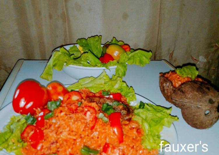 Recipe of Ultimate Coconut jollof rice