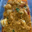 กุ้งผัดผงกะหรี่