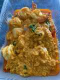 กุ้งผัดผงกะหรี่