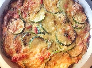 Una foto de Frittata de Calabacita, zucchini o calabacín,, para comerla a toda hora este Verano