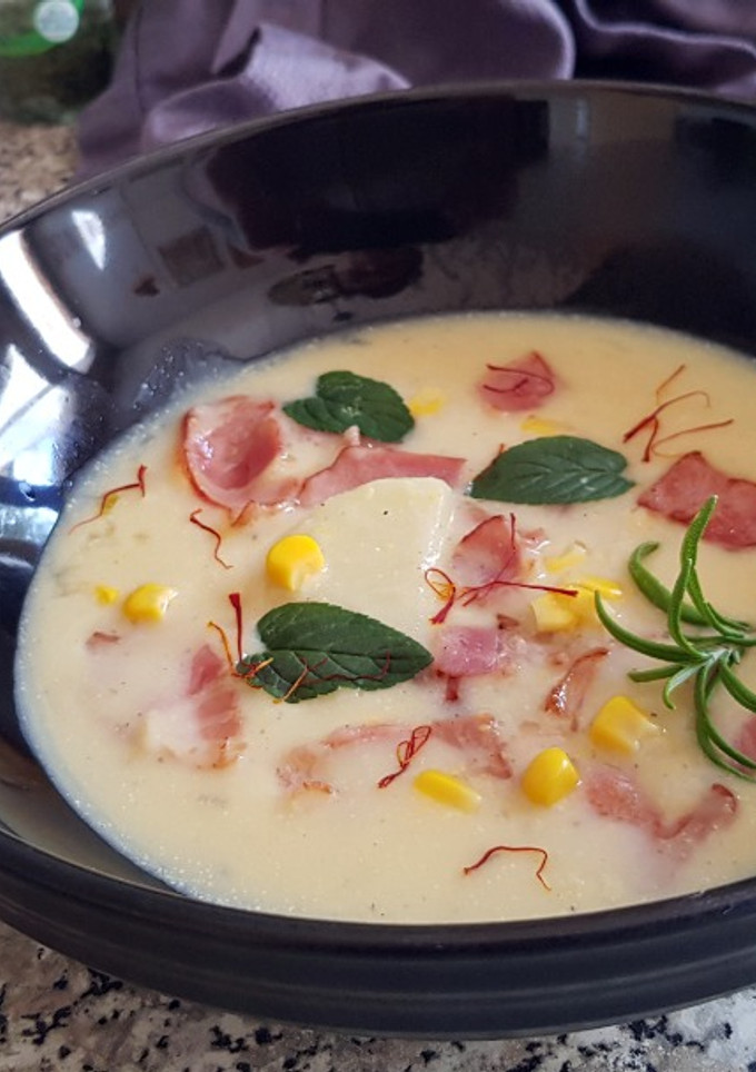 Una foto de Sopa de Maíz (Corn Showder)