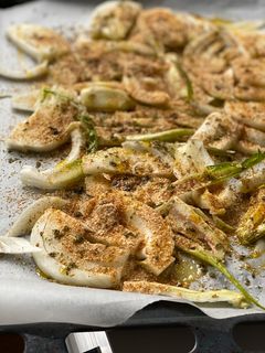 Foto di Finocchi e cicorie al forno (ricetta di riciclo)