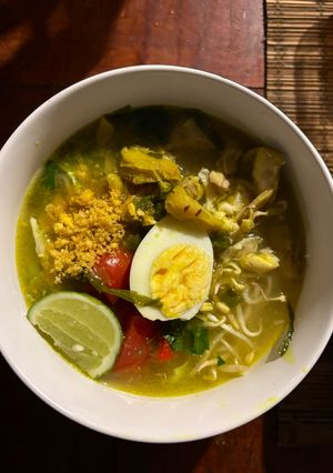 Foto resep Soto Ayam Kuah Kuning