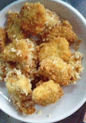 Hình của món Gà viên chiên xù.