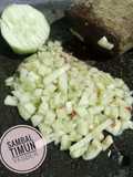 Sambal terasi timun