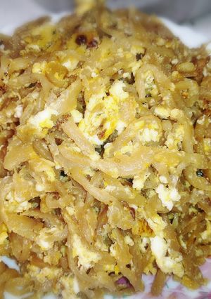 รูปของ ไชโป๊วเส้นหวานผัดไข่