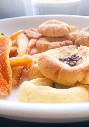 Hình của món Bánh quy lòng đỏ trứng luộc.