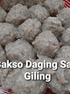 Foto resep Bakso Daging Sapi Giling